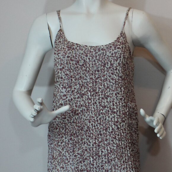 Chan Luu floral print sleeveless maxi woman dress lined size 1/small - Picture 2 of 7